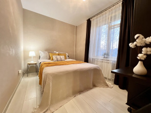 Квартира Стильная двухкомнатная квартира Natali apart на метро Зюзино