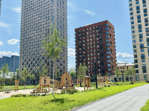 Квартира Однокомнатная с дизайнерским ремонтом Axis.Moscow