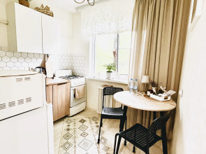 Апартаменты Двухкомнатные недалеко от вокзалов Sinyaya ptichka