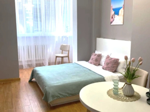 Space Apart Astana S3B - uyutnaya studiya u monumenta Baiterek Apartments