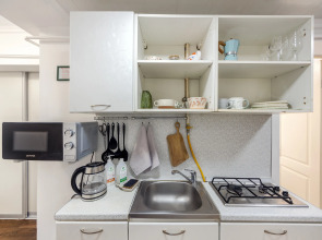 Апартаменты в парке у Стеклянной струи с видом на горы