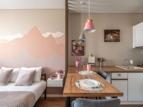 Квартира с видом на горы