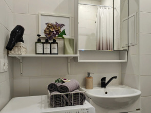 Квартира Velvet с балконом и видом на реку