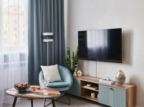 Квартира GM Apartments Тихая и уютная Трехкомнатная на Краснопресненской набережной