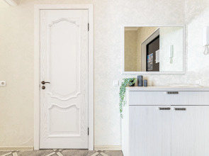 Апартаменты Стиль и Спокойствие Ортопедический Матрас Smart TV и Панорамное Окно ЖК Большой by Depart Apart