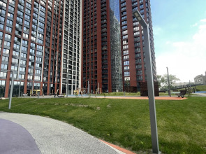 Квартира cтильная с панорамным видом на Moscow City, рядом с метро