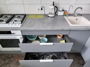 Апартаменты двухкомнатные в центре с террасой