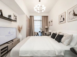 Апартаменты Modern studio in Azizi Riviera