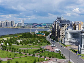 Апартаменты с видом на Кремль