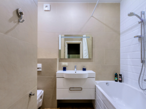 Квартира Дизайнерская 2к Andora-Тропик в ЖК Державинский квартал