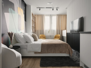 S unikalnim koloritom Studio Flat
