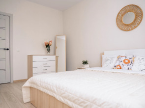 Трехкомнатная Просторная Квартира на 6 гостей у ТЦ Планета и Аквапарка