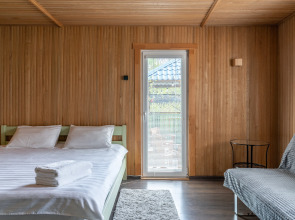 Частный дом Шикарный Новый Домик с Сауной Камином и Беседкой у Фетисов Арены!