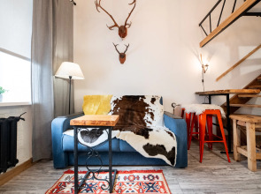 Квартира Студия Охотничий домик  в Центре Красноярска