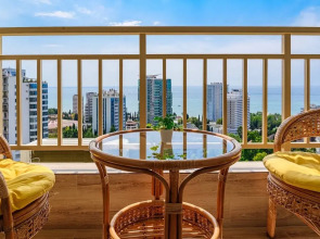 Апартамент Люкс Красивейший в ЖК «Барселона парк» с большим балконом и видом на море