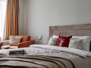 Апартаменты с двумя кондиционерами и стильным ремонтом