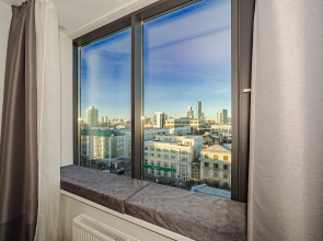 Апартаменты Rooms-ekb in Radius Central House с видом на город (9 этаж)