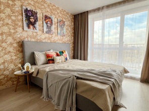 Studiya ryadom s Aeroportom na Piskunova Flat