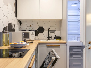 Квартира Сканди-студия в Московском районе.