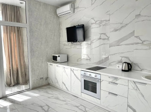 Квартира Мраморная с видом на город в ЖК Панорама