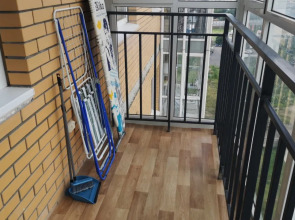 Квартира просторная с балконом и видом на лес