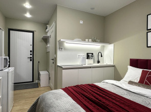 Апартаменты студия на Дубининской