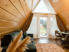 A-frame Petrol iz Dereva 4-kh Mestny River Private House