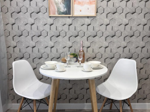 1-к. квартира на Базарной площади с видом на пруд, 30 м², 22 этаж