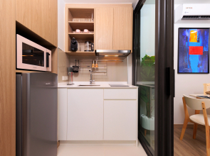 Новые 1bd апартаменты в Laguna SkyPark