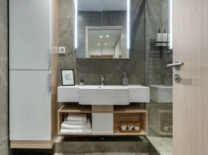 Апартаменты Selfy Apartment с панорамным видом на город и остров мечты