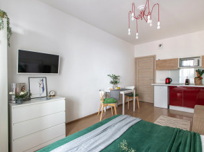 Квартира с балконом Piter Apartments у Московского проспекта