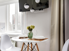 Квартира Студия с Новым Ремонтом в Центре Для 4 Гостей