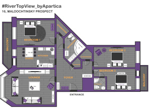 Апартаменты RiverTopView byApartica