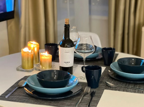 Студия Уютная с красивым видом у метро Технопарк