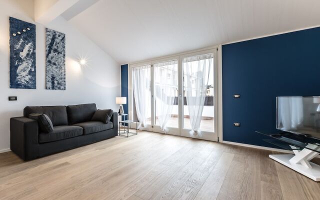 Roof terrace flat