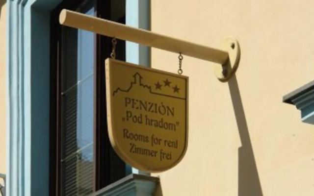 Отель Penzión Pod Hradom Словакия, Тренчин - отзывы, цены и фото номеров - забронировать отель Penzión Pod Hradom онлайн вид на фасад