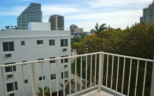 Ocean across the street