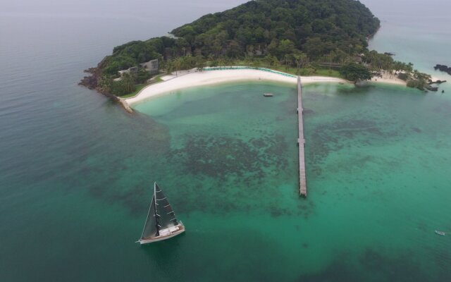 Yacht By The Beach