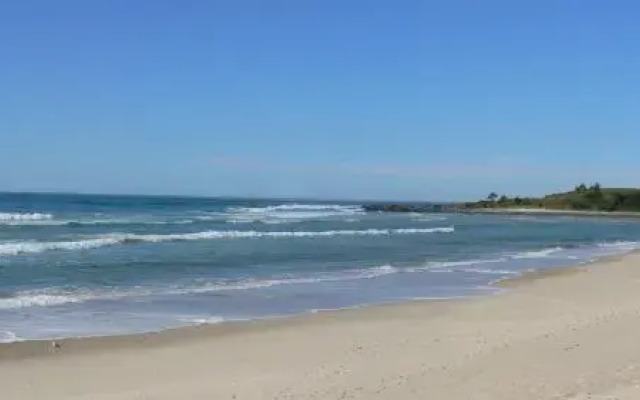 White Waves on the Beach
