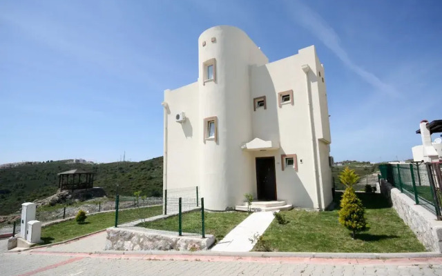 Important Group Turqouise Villa Liana