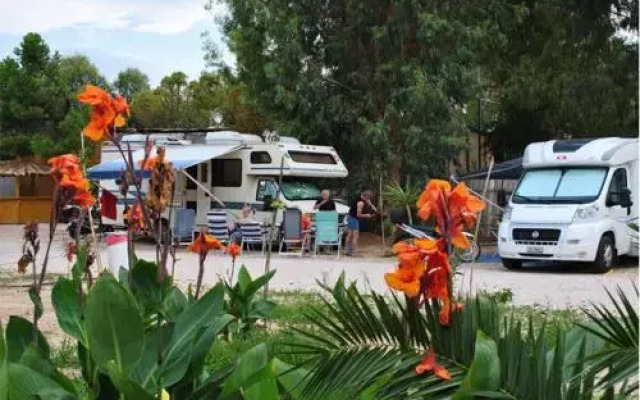 Argolic Strand Camping