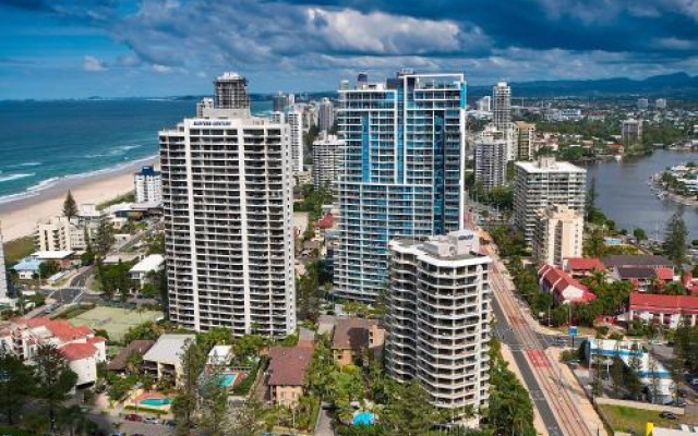 29/F Private Apartment in Iconic Q Resort & Spa. Ocean & River Views – Outside – Gold Coast