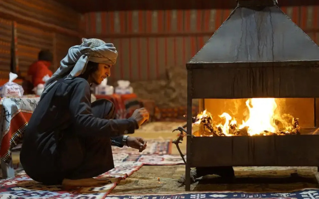 Wadi Rum Desert Colored Camp and Tours