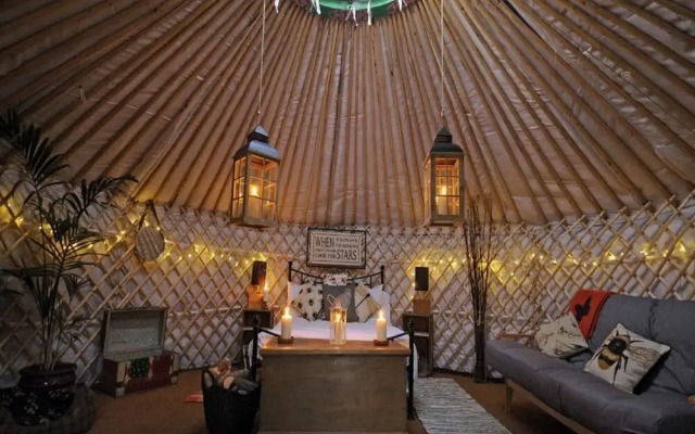 Glamping on the Hill