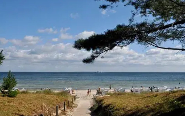 Residenz "bel-vital" Binz - WG28 mit kleinem Meerblick und Balkon