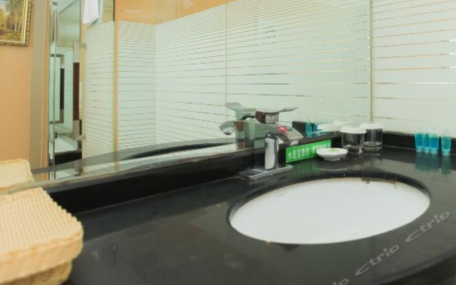 GreenTree Alliance JiangSu SuQian MuYang YingBin Avenue Paris New City Hotel – Bathroom – Suqian