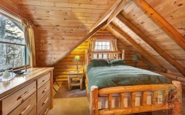 Moose Log Cabin by RedAwning