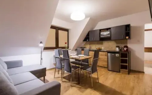 Apartamenty Białka przy stoku z kominkiem