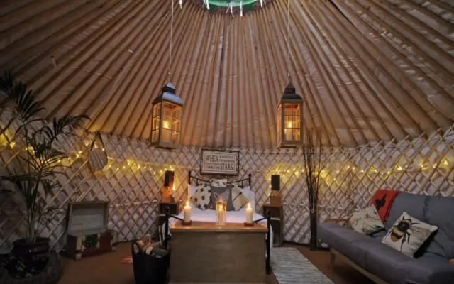 Glamping on the Hill