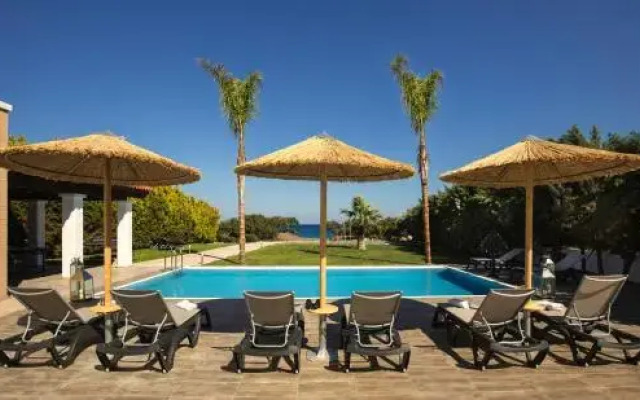 Gennadi Beach Villas - Waterfront Luxury Retreat with Private Beach